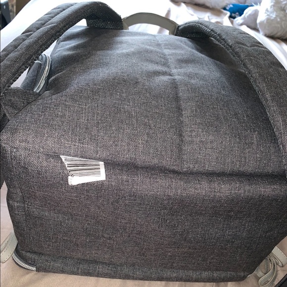 Bananafish Breast Pump Backpack - Grey/Bone
